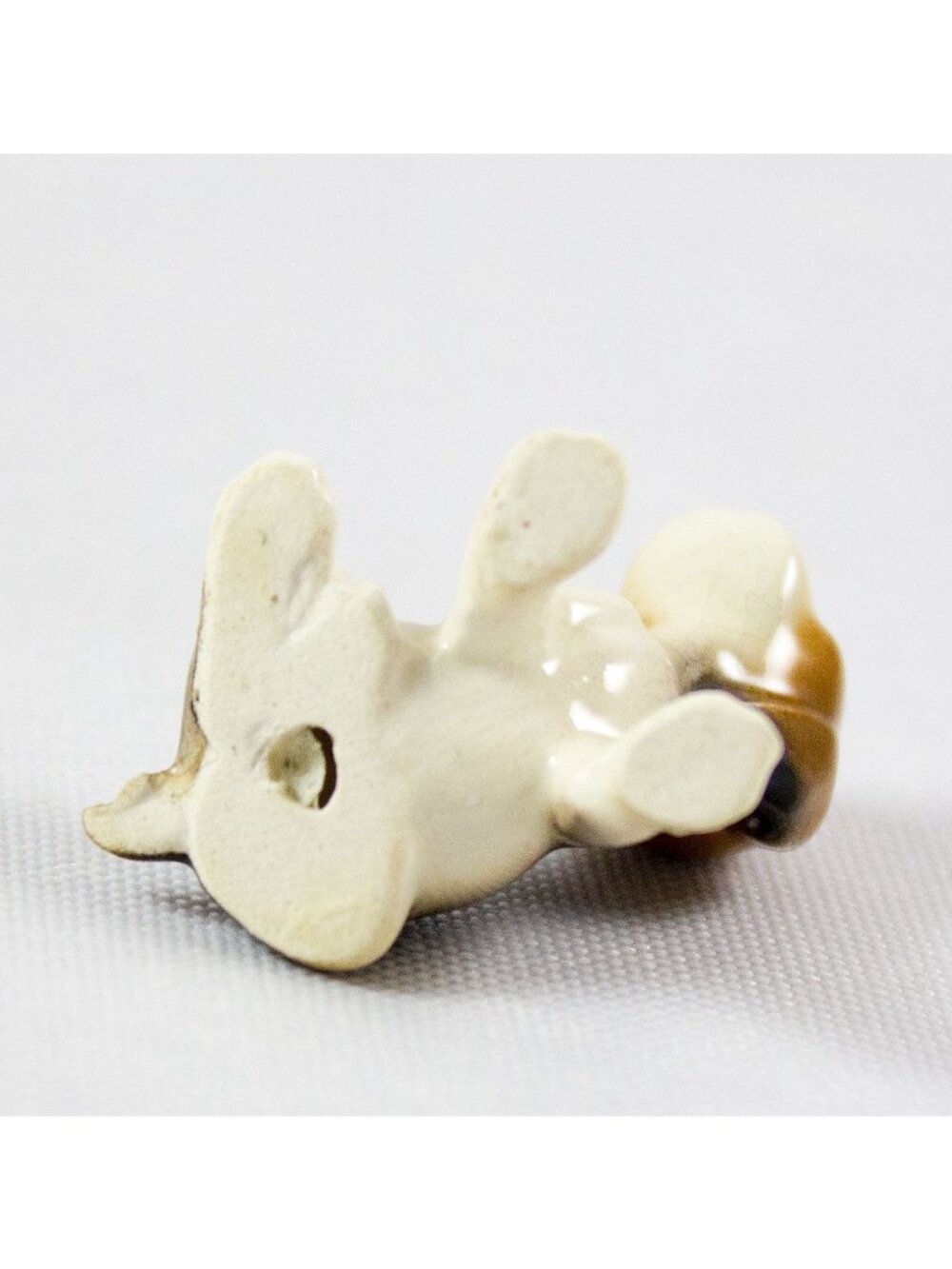 Vtg Hagen Renaker Miniature Porcelain Seated Beagle Puppy Dog Figurine - Picture 4 of 4